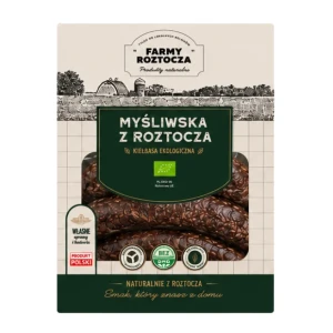 Kiełbasa Myśliwska z Roztocza Bio 350 g Farmy Roztocza