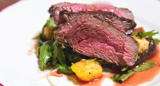 Stek z sosem z whisky_Spiżarnia Rydzyńska_fot.Jason Leung